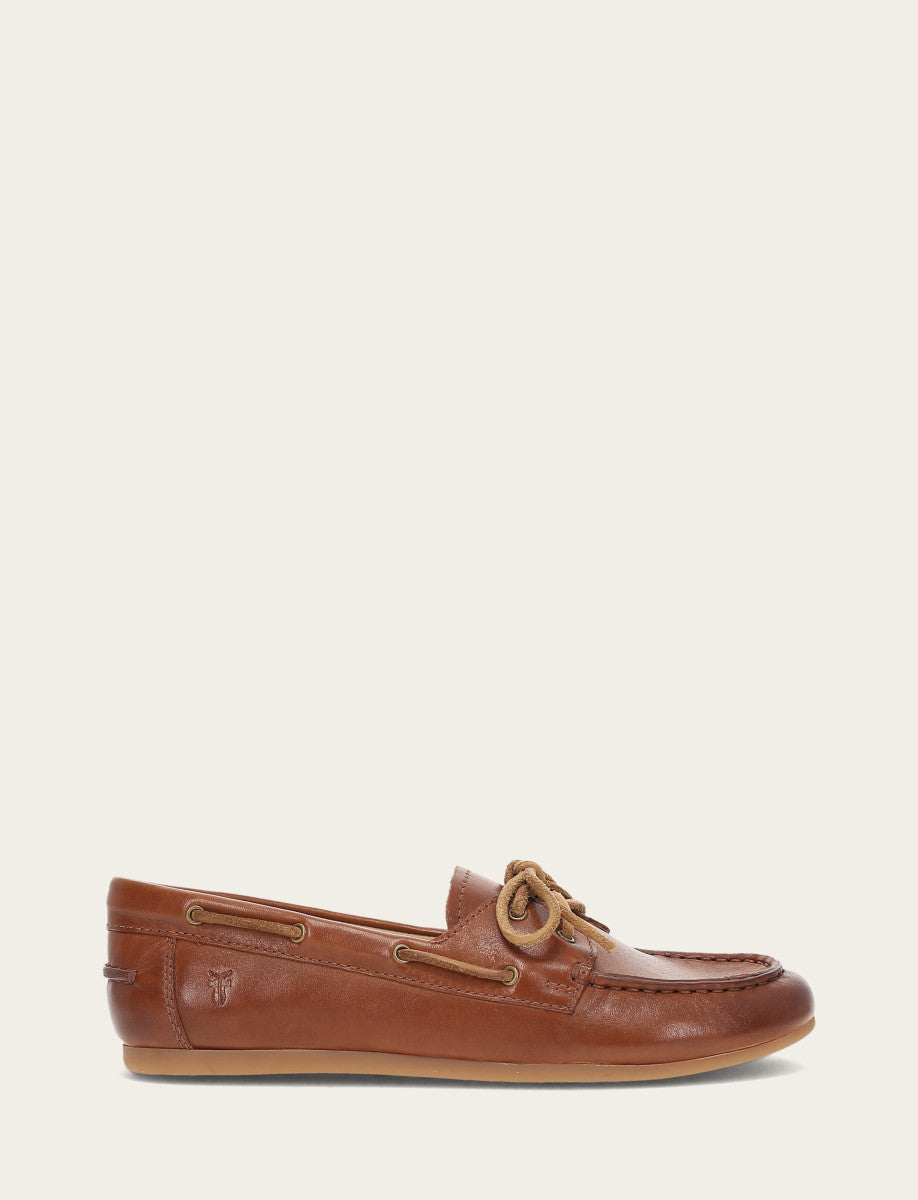 Women's Cinnamon Naya Boat Shoes Cinnamon - Frye