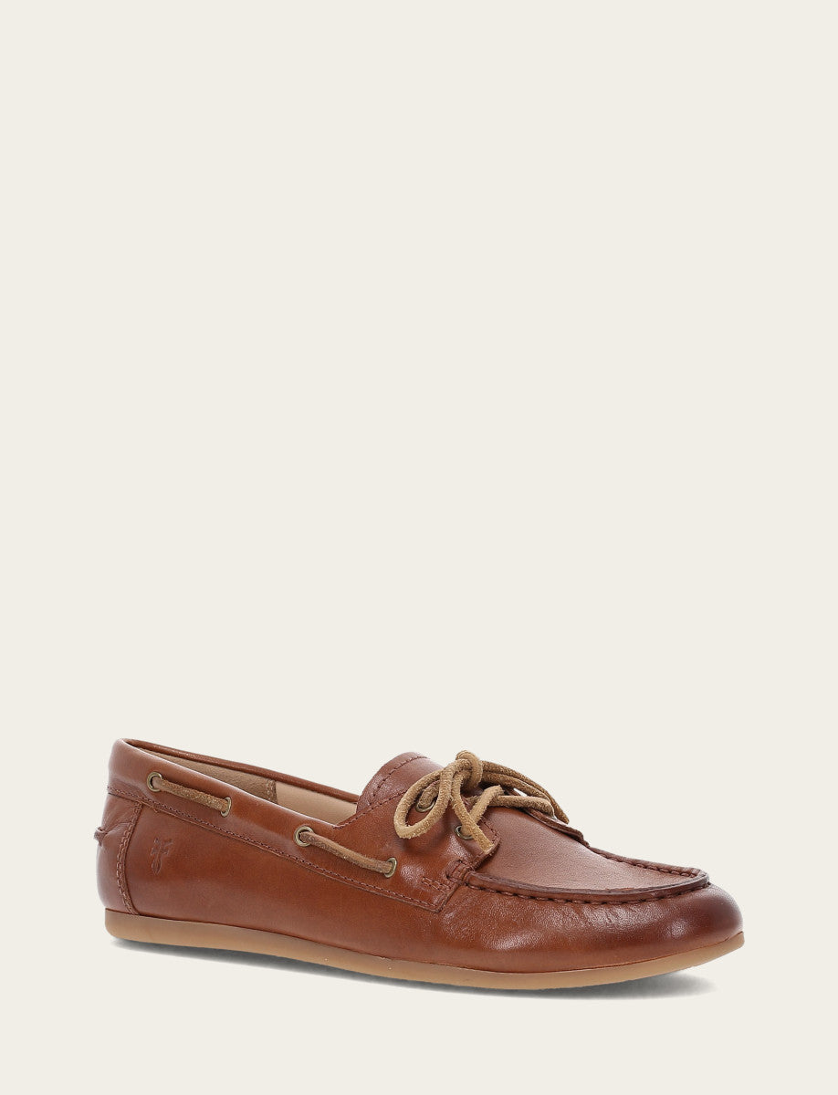 Women's Cinnamon Naya Boat Shoes Cinnamon - Frye