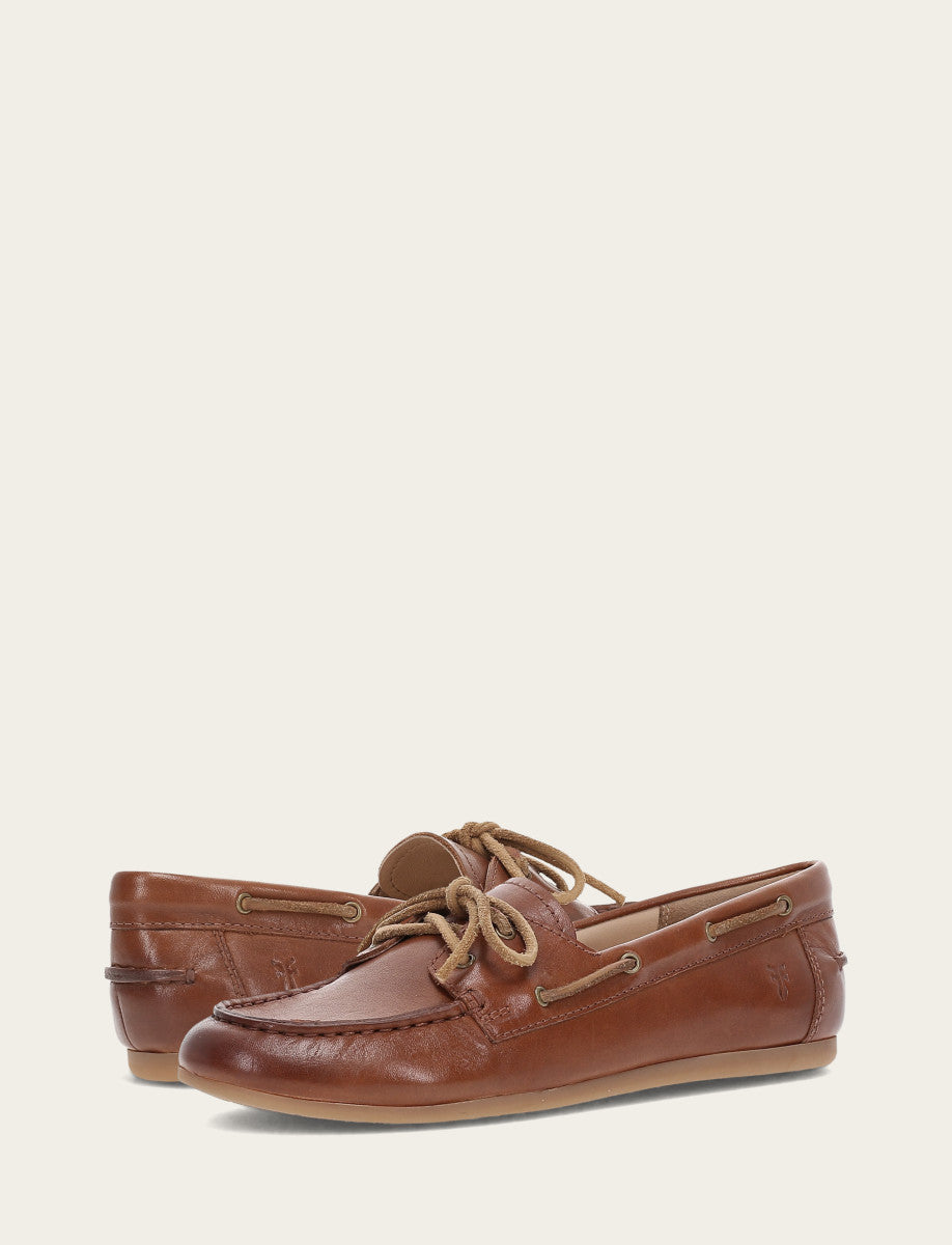 Women's Cinnamon Naya Boat Shoes Cinnamon - Frye