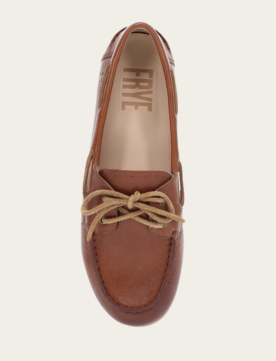 Women's Cinnamon Naya Boat Shoes Cinnamon - Frye