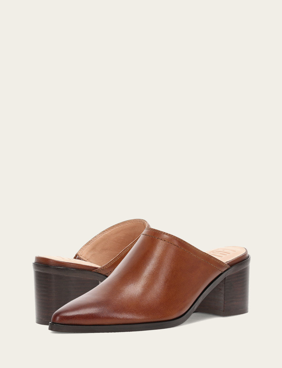 Women's Cinnamon Sadie Mules Cinnamon - Frye