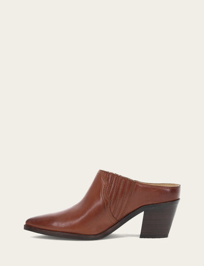 Women's Cinnamon Sara Western Mules Cinnamon - Frye
