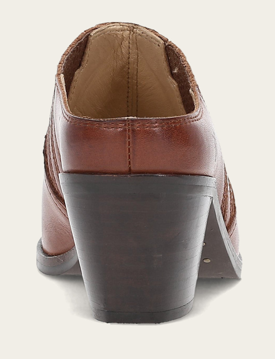 Women's Cinnamon Sara Western Mules Cinnamon - Frye