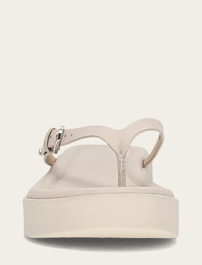 Women's Ivory Maya Buckle Thong Sandals Ivory - Frye