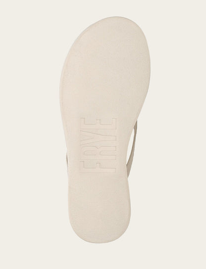 Women's Ivory Maya Buckle Thong Sandals Ivory - Frye