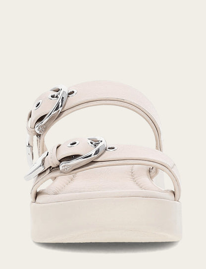 Women's Ivory Maya Buckle Sandals Ivory - Frye