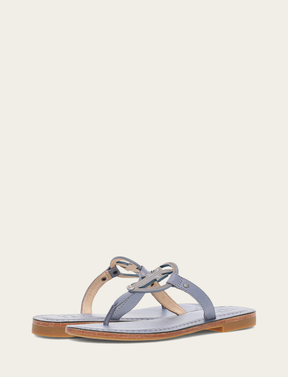 Women's Azul Taylor Logo Sandals Azul - Frye