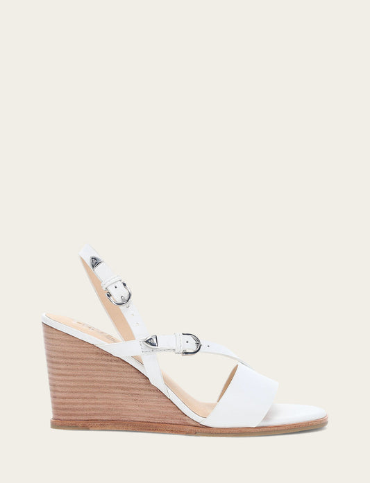 Women's White Rachel Buckle Sandals White - Frye
