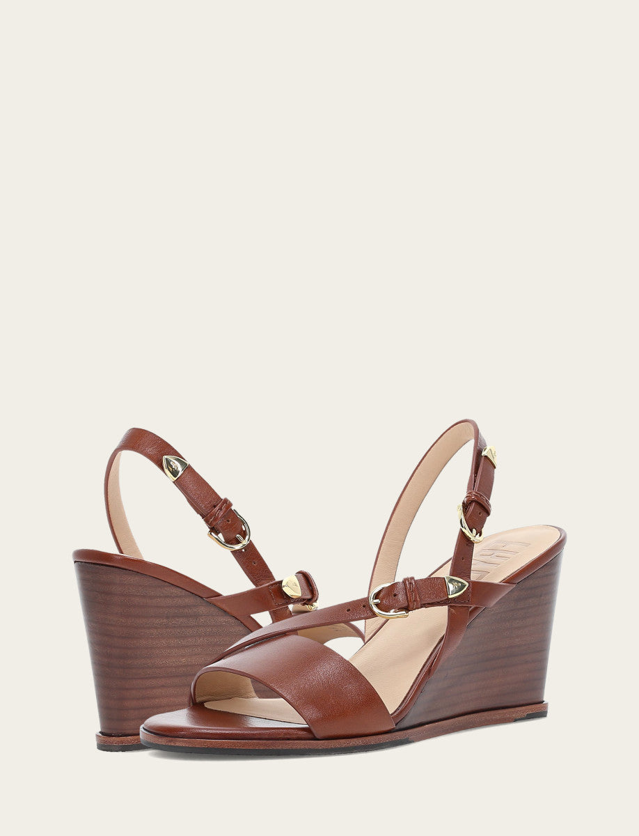 Women's Cinnamon Rachel Buckle Sandals Cinnamon - Frye