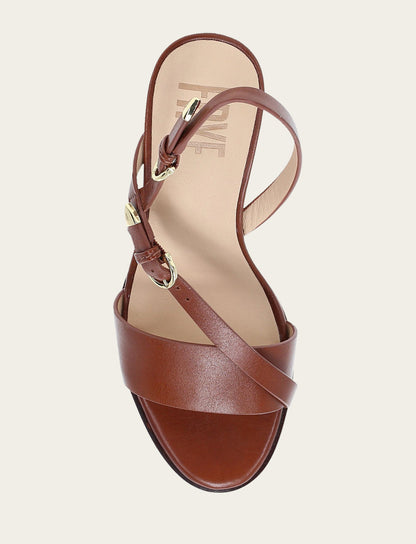 Women's Cinnamon Rachel Buckle Sandals Cinnamon - Frye