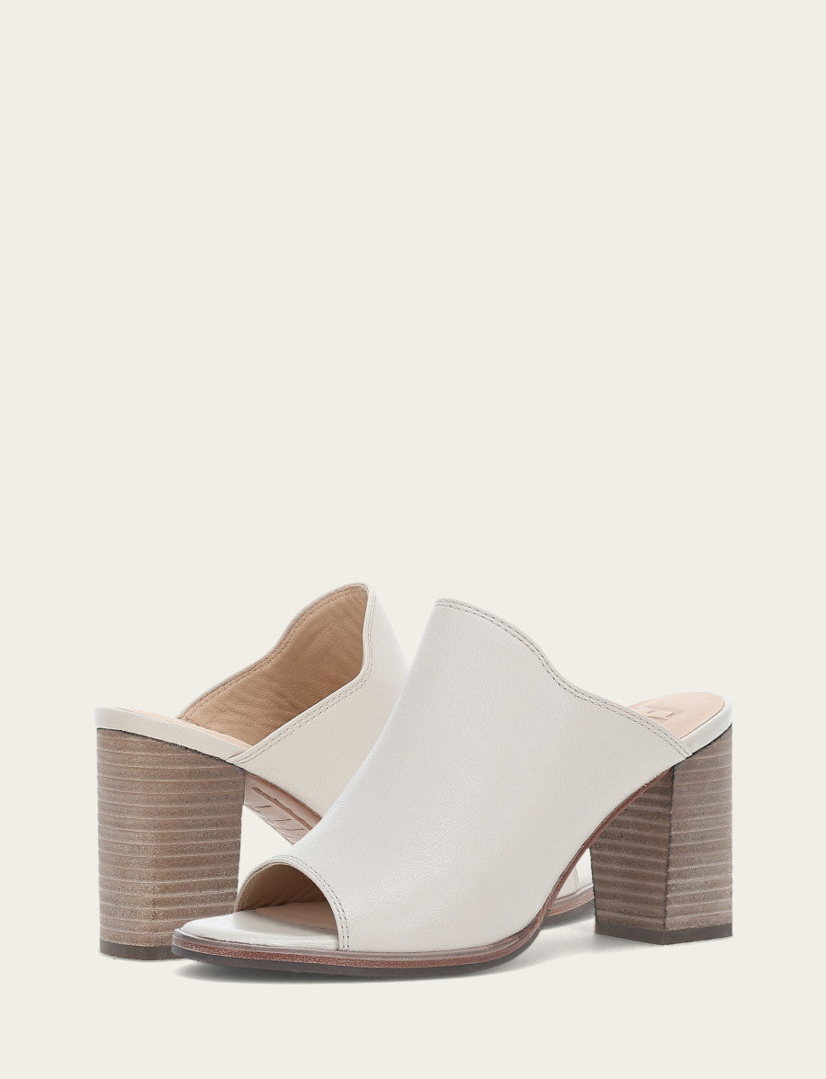 Women's Ivory Stella Mule Sandals Ivory - Frye