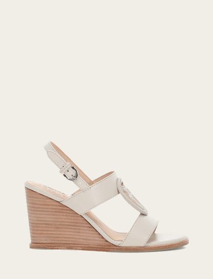 Women's Ivory Rachel Logo Sandals Ivory - Frye