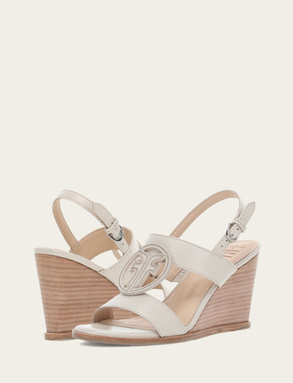 Women's Ivory Rachel Logo Sandals Ivory - Frye