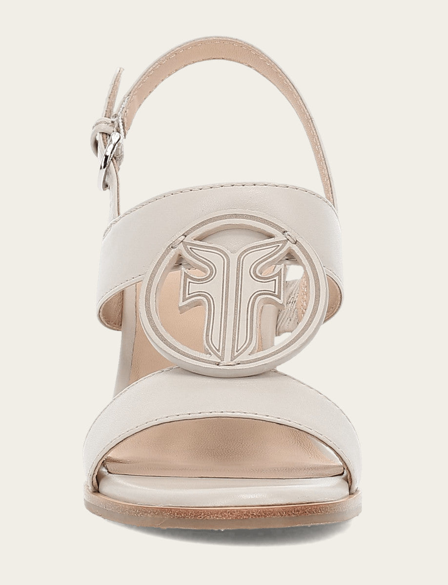 Women's Ivory Rachel Logo Sandals Ivory - Frye