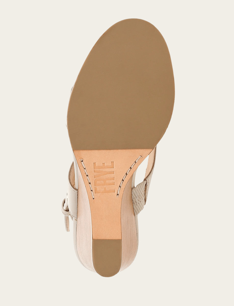 Women's Ivory Rachel Logo Sandals Ivory - Frye