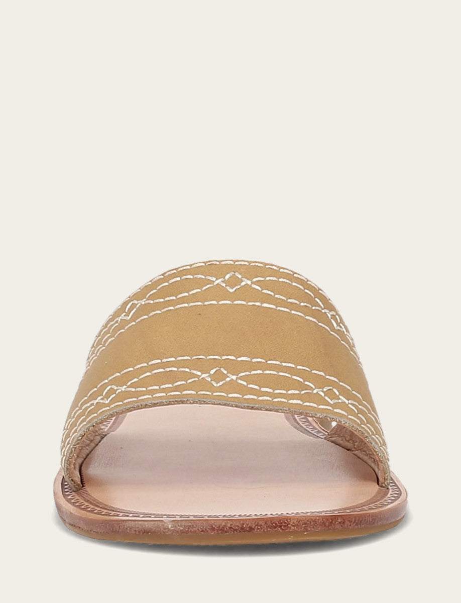 Women's Banana Ava Woodstock Slide Sandals Banana - Frye
