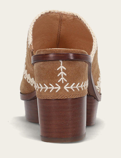Women's Almond Pipa Crochet Platform Sandals Almond - Frye