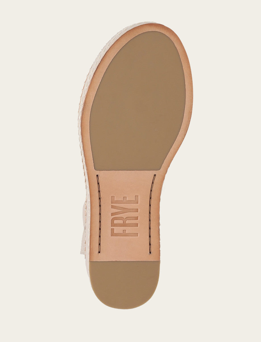 Women's Ivory Joy Ankle Strap Platform Sandals Ivory - Frye
