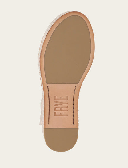Women's Ivory Joy Ankle Strap Platform Sandals Ivory - Frye