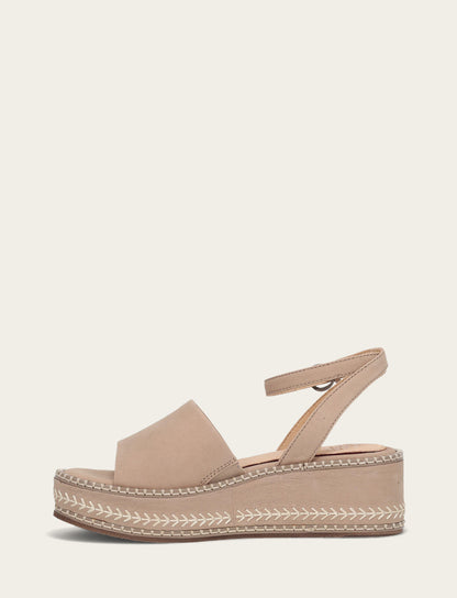 Women's Clay Joy Ankle Strap Platform Sandals Clay - Frye