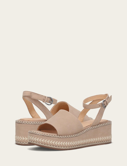 Women's Clay Joy Ankle Strap Platform Sandals Clay - Frye