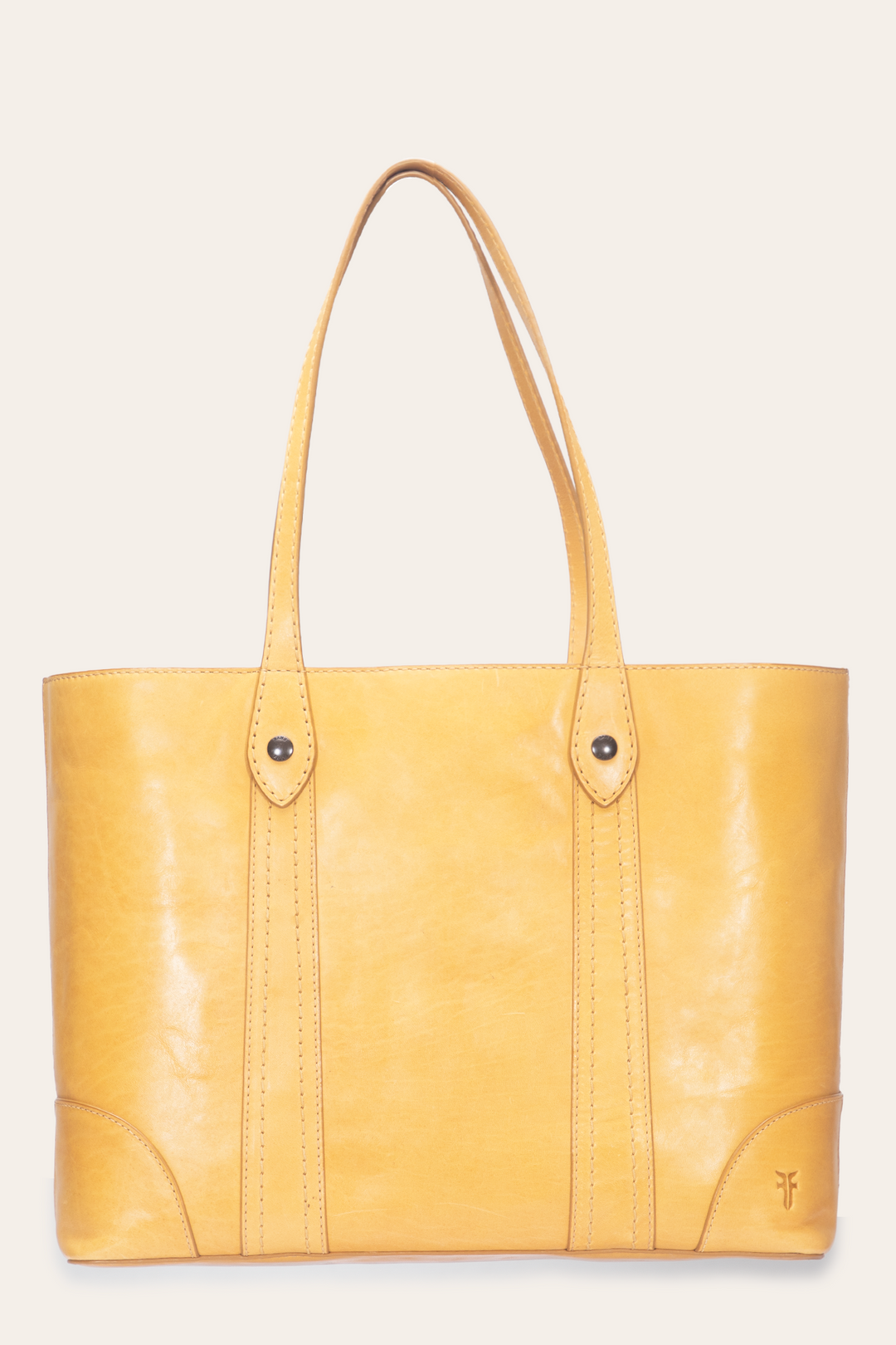 Women's Melissa Shopper Handbag Mustard - Frye