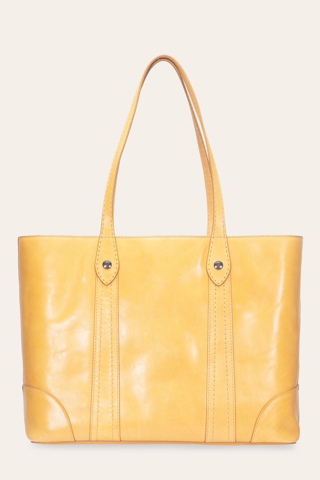 Women's Melissa Shopper Handbag Mustard - Frye