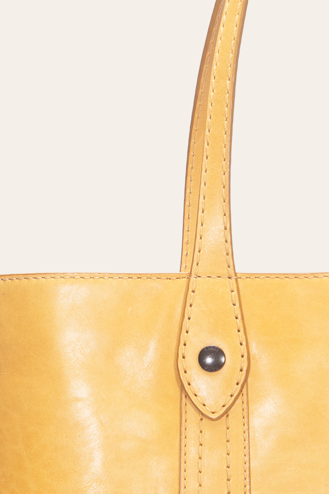 Women's Melissa Shopper Handbag Mustard - Frye