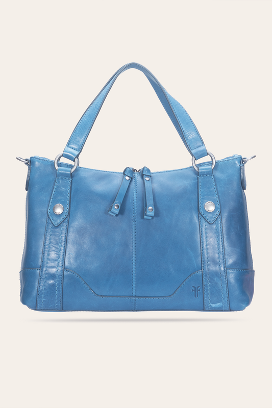 Women's Melissa Medium Satchel Handbag Ink - Frye
