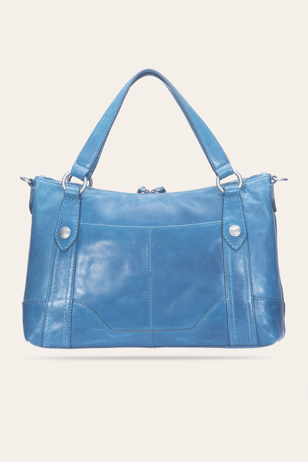 Women's Melissa Medium Satchel Handbag Ink - Frye