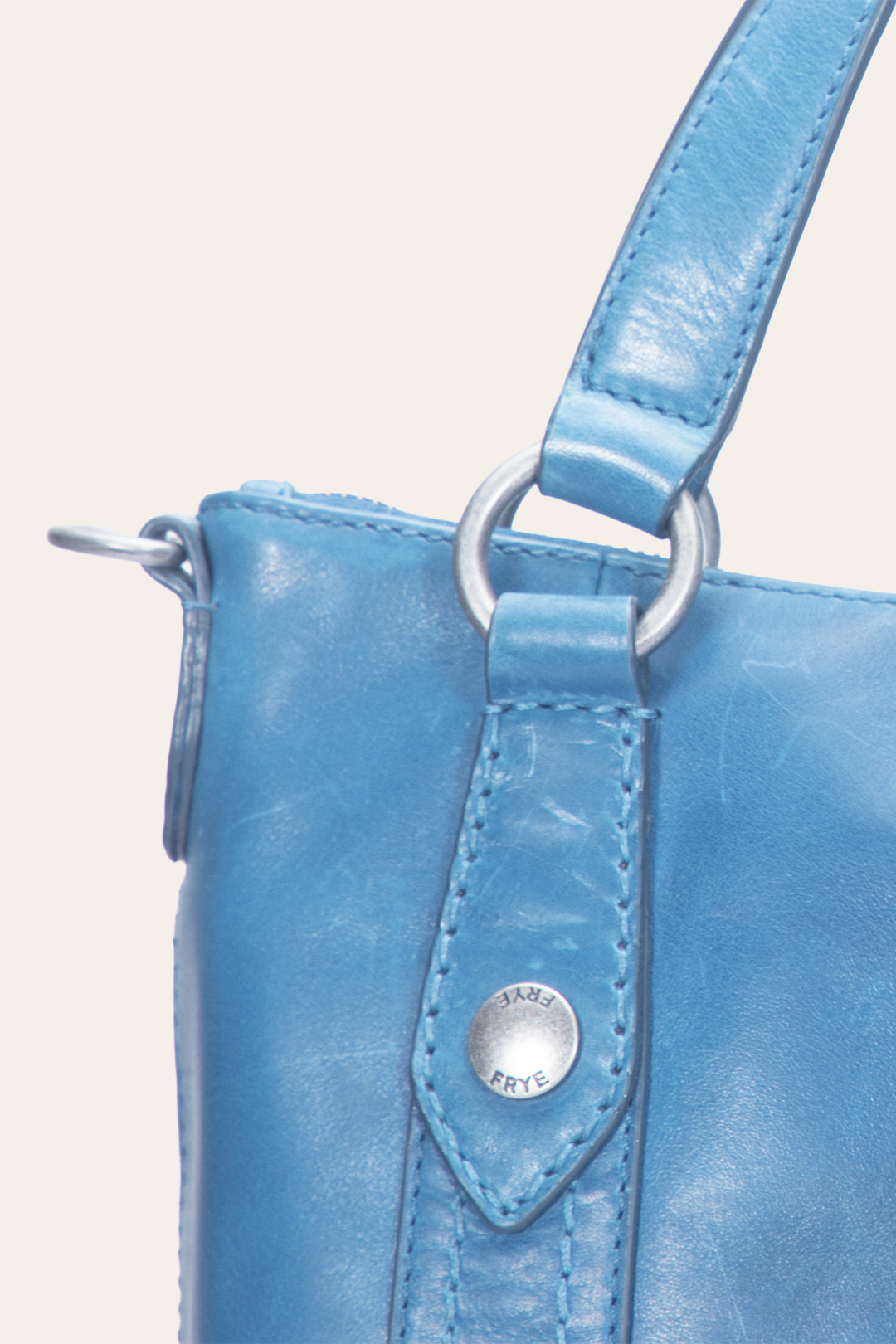 Women's Melissa Medium Satchel Handbag Ink - Frye