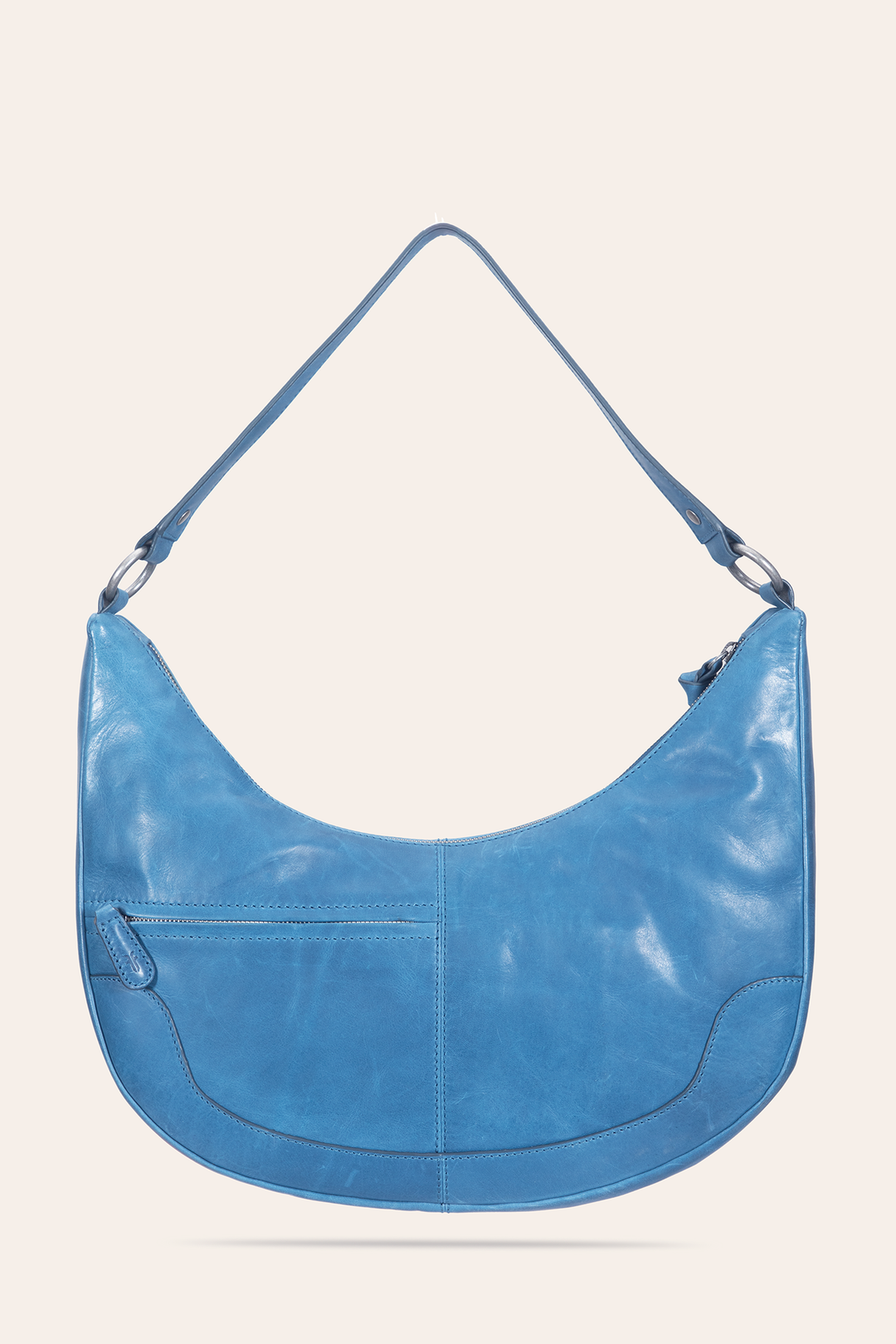 Women's Melissa Crescent Hobo Handbag Ink - Frye