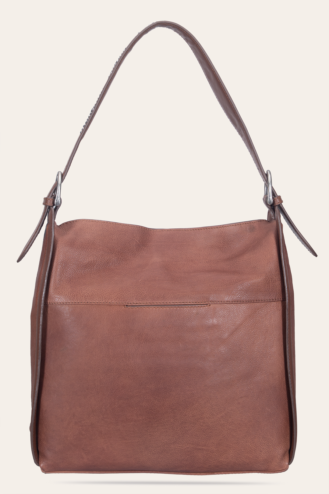 Women's Cognac Carla Studded Hobo Handbag Cognac - Frye