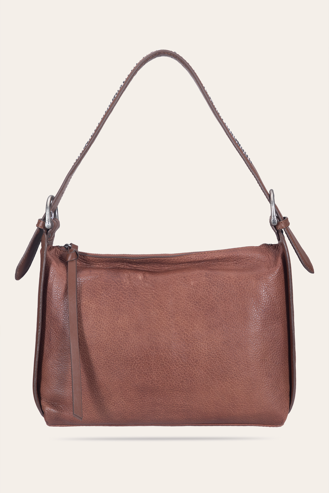 Women's Cognac Carla Studded Shoulder Bag Cognac - Frye