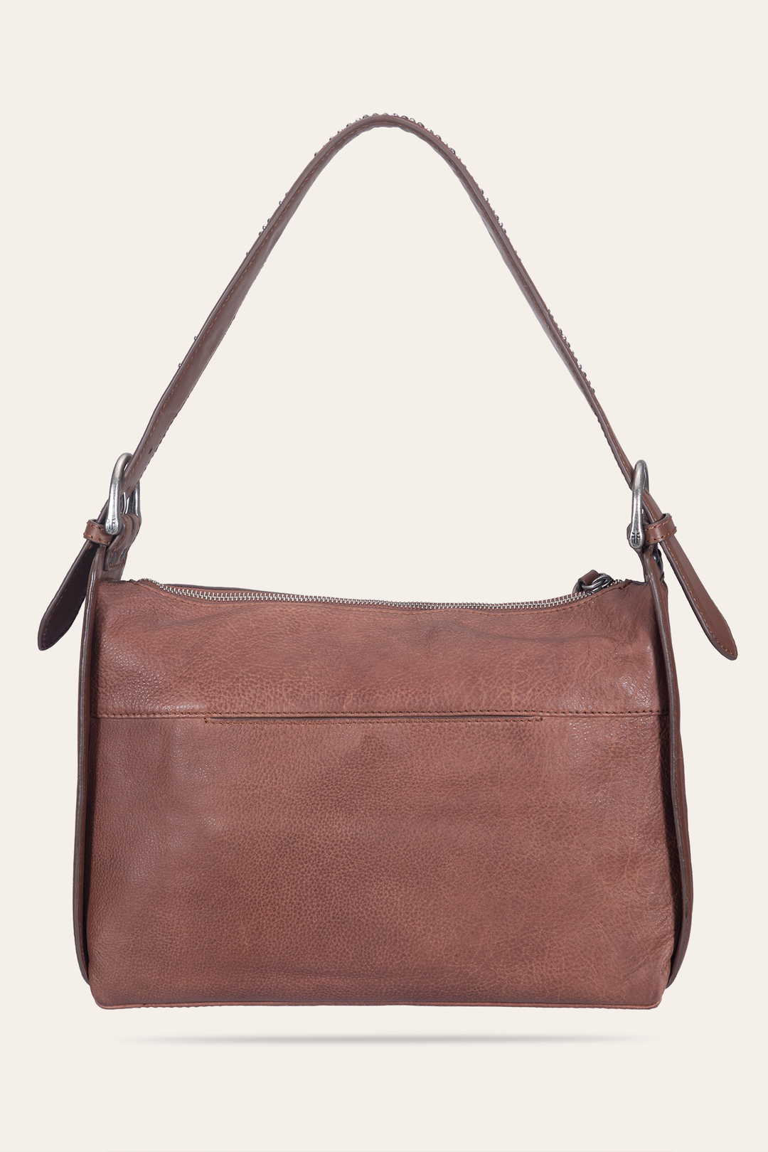 Women's Cognac Carla Studded Shoulder Bag Cognac - Frye