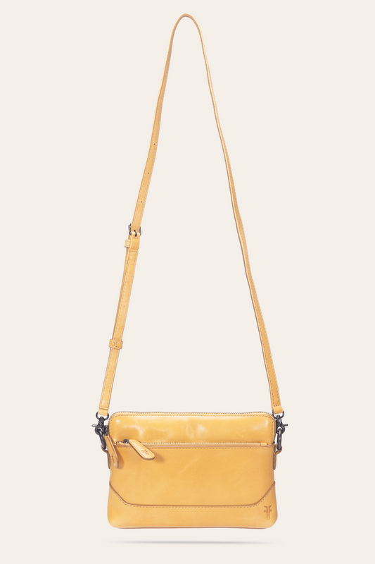 Women's Melissa Wristlet Crossbody Bag Mustard - Frye