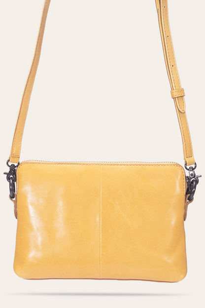 Women's Melissa Wristlet Crossbody Bag Mustard - Frye