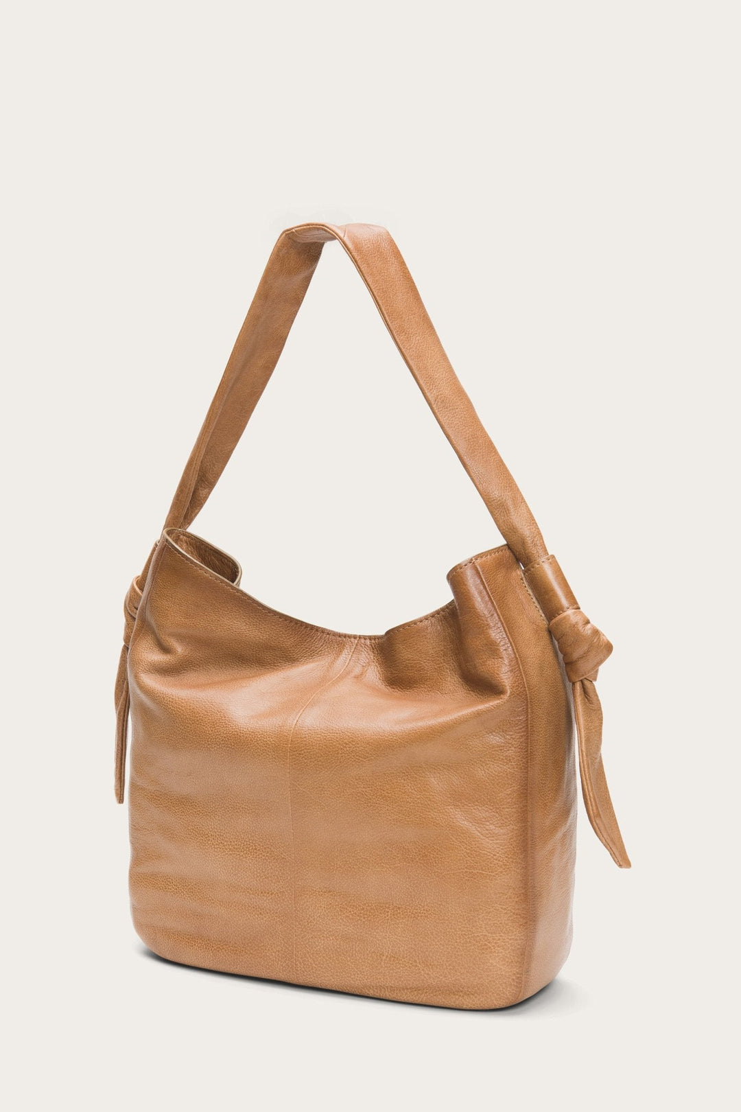 Nora Knotted Hobo in Beige Beige - Frye