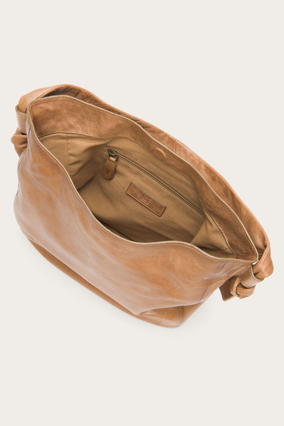 Nora Knotted Hobo in Beige Beige - Frye