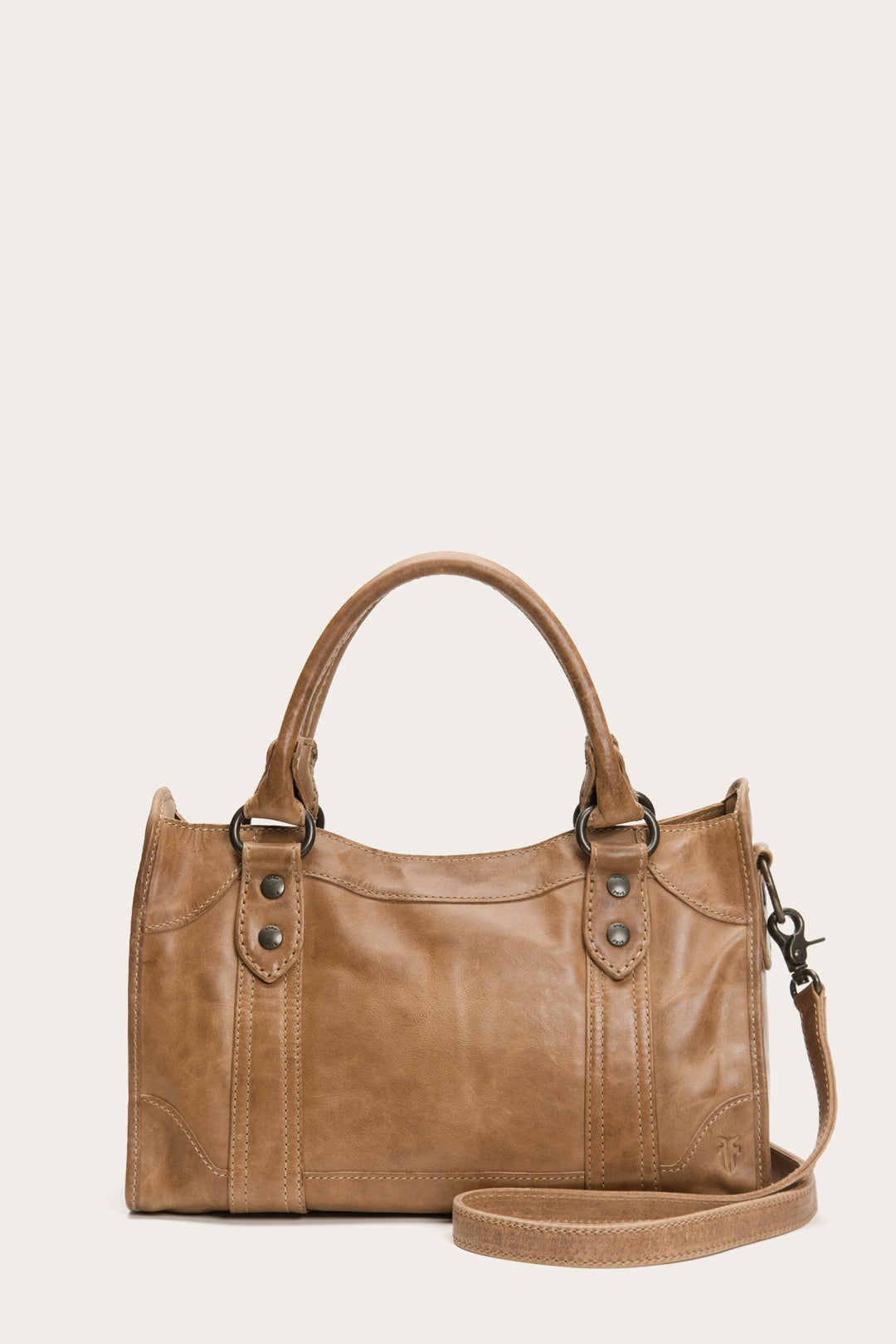 Melissa Beige Satchel Beige - Frye