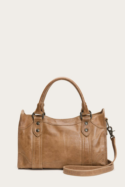 Melissa Beige Satchel Beige - Frye