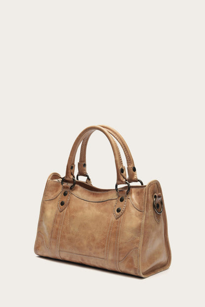 Melissa Beige Satchel Beige - Frye