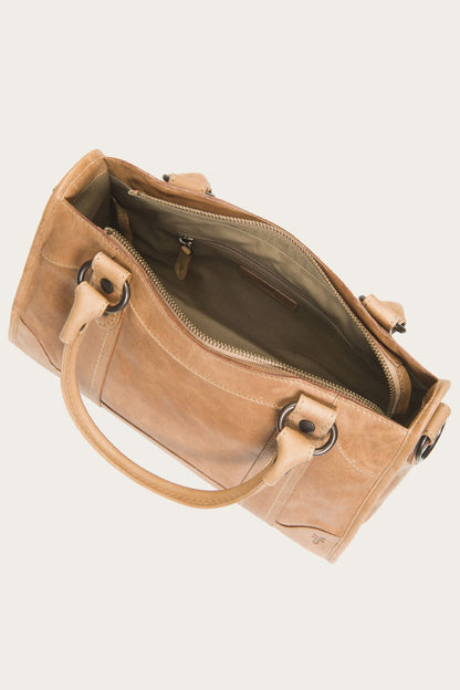 Melissa Beige Satchel Beige - Frye