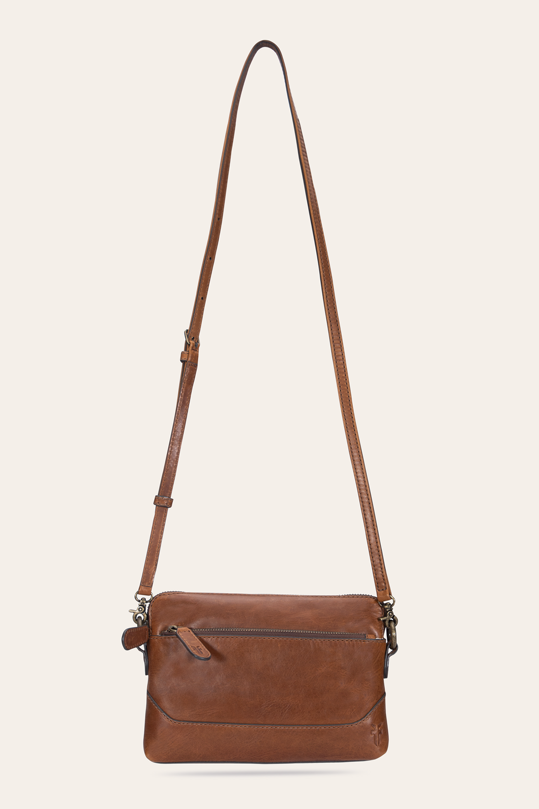 Melissa Cognac Crossbody Wristlet Cognac - Frye