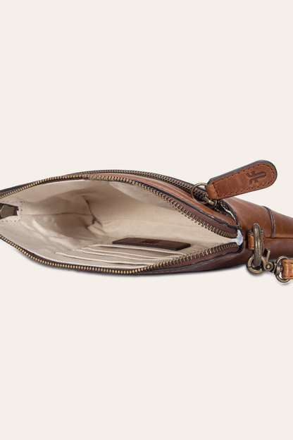 Melissa Cognac Crossbody Wristlet Cognac - Frye