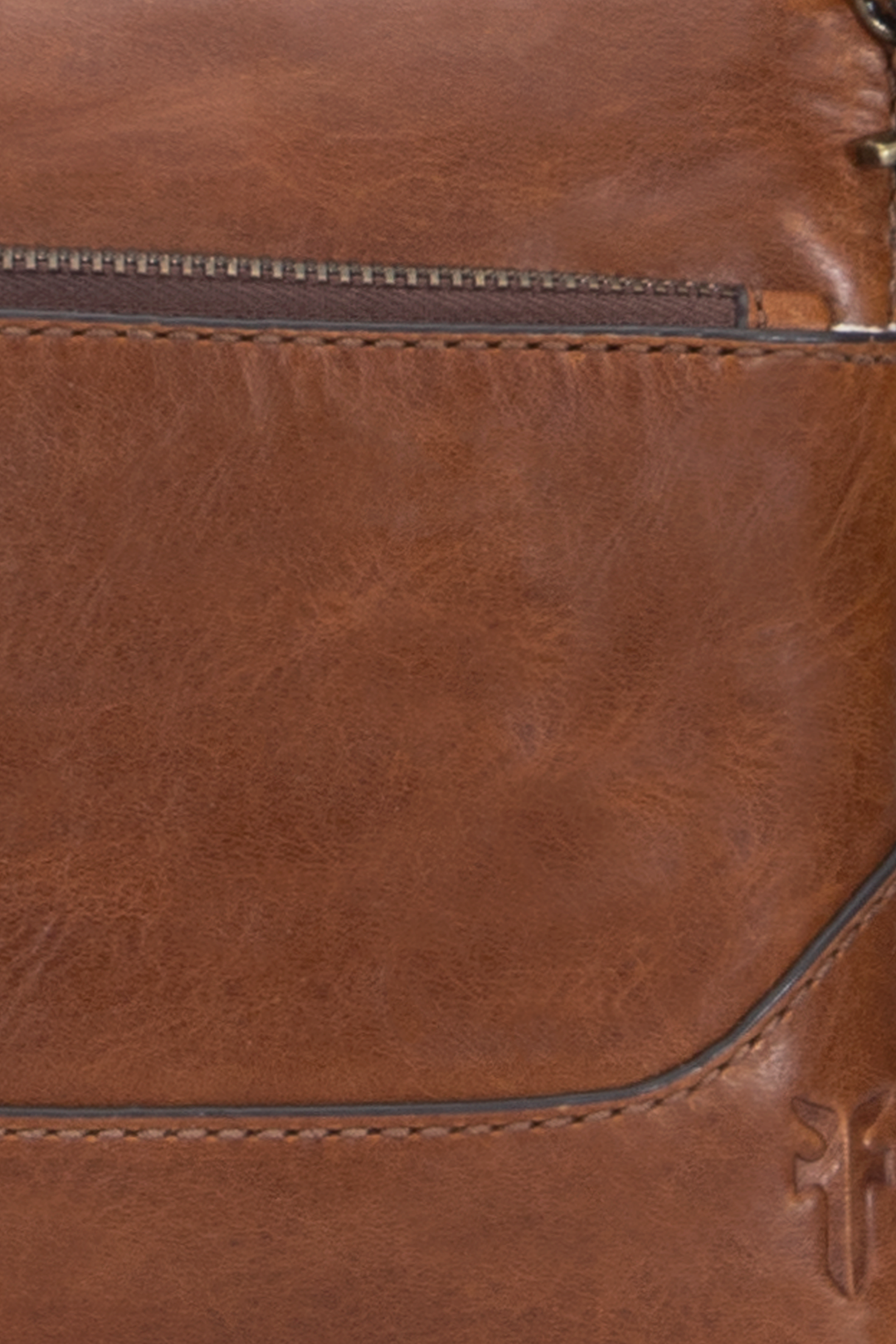 Melissa Cognac Crossbody Wristlet Cognac - Frye