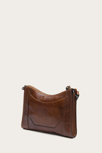 Melissa Cognac Zip Crossbody Cognac - Frye