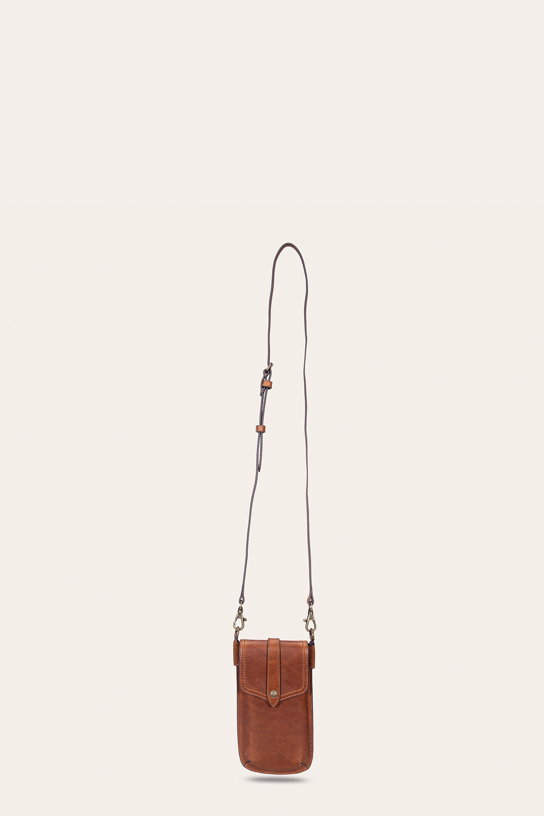 Melissa Cognac Phone Pouch Cognac - Frye