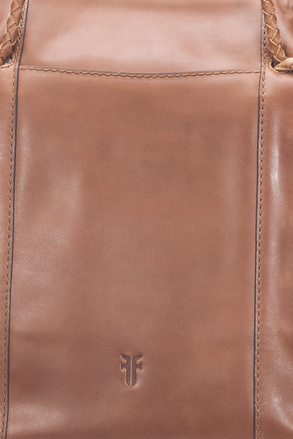 Cognac Caroline Shopper Cognac - Frye