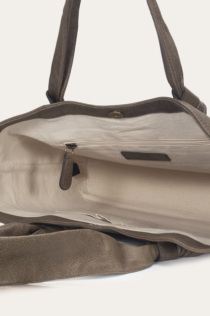 Dusty Olive Nora Knotted Tote Dusty Olive - Frye